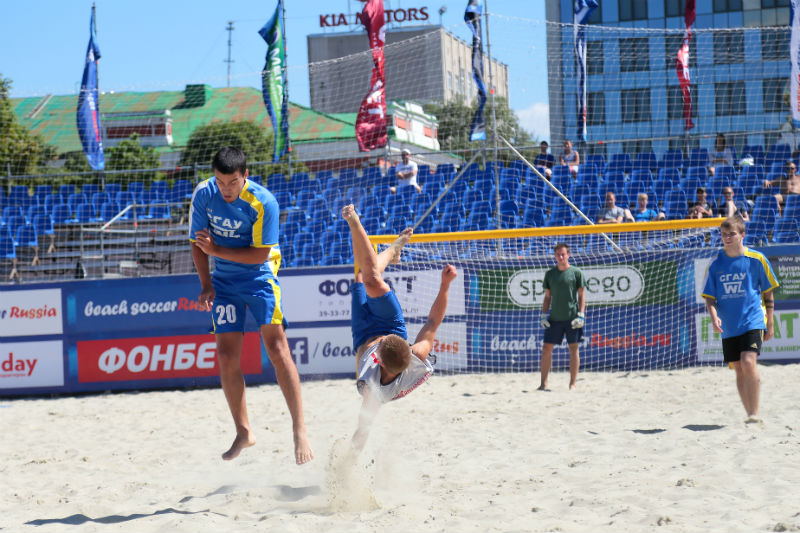 The team of Vavilov SSAU is a champion of the championship on beach football. Фото 1