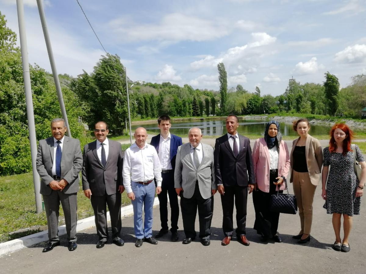 The visit of the Iraqi delegation from the University of Baghdad to the Saratov GAU continues. Фото 11