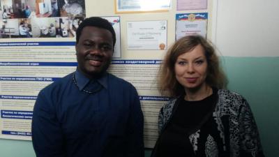 Visit of a representative from Zimbabwe to SSAU
