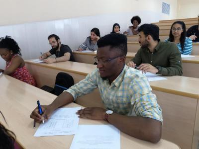 Final exams for students of the preparatory department