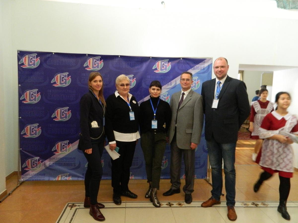SSAU employees in Kazakhstan at the exhibition "Education and Science in the Russian Federation". Фото 1